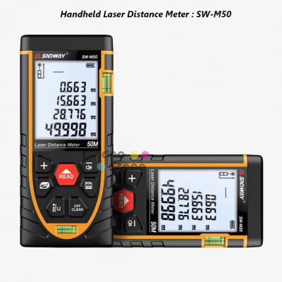 Handheld Laser Distance Meter : SW-M50
